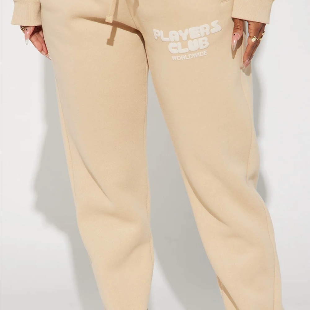 Women's Tan Joggers
